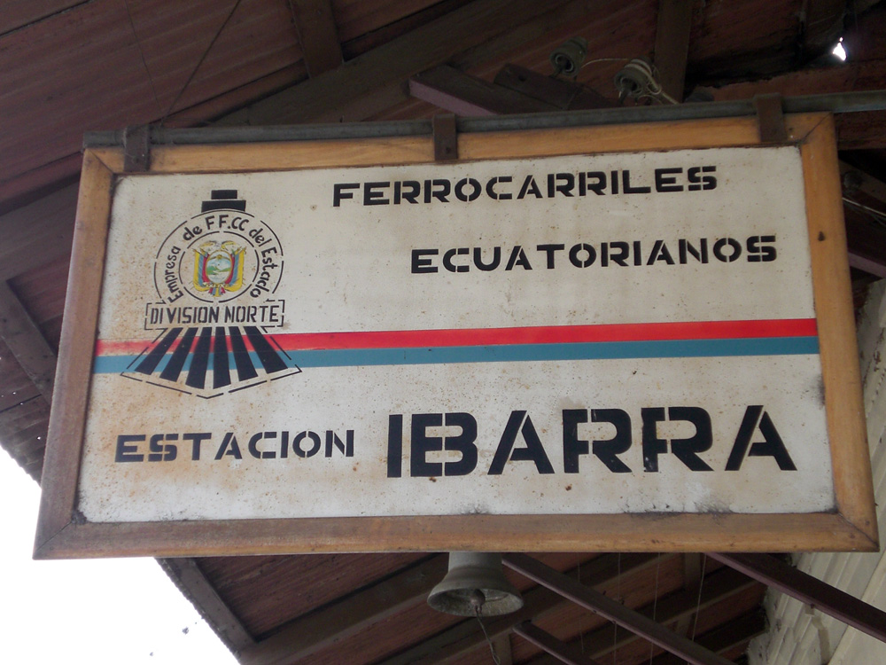 La stazione ferroviaria di Ibarra (Ecuador)