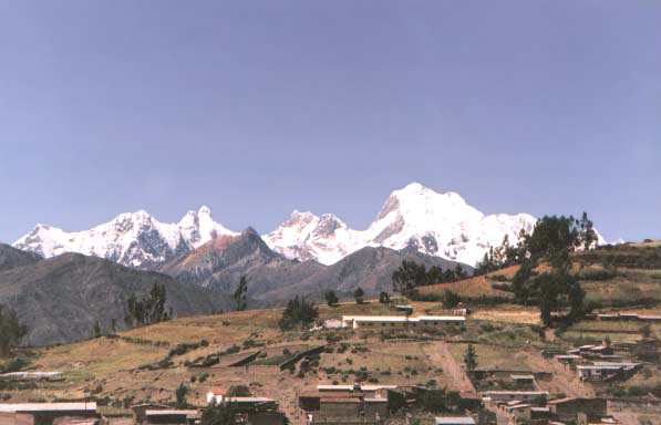 Veduta della Cordigliera di Huayhuash