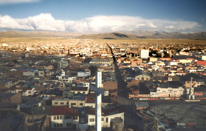 La citt di Oruro (Bolivia)