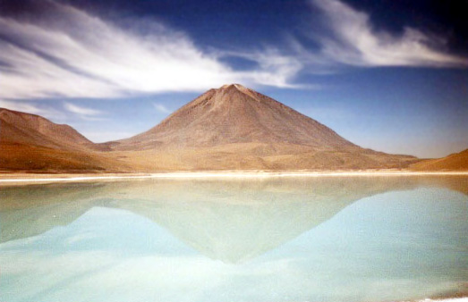 Il vulcano Licancbur (5.916 m.s.l.m.)